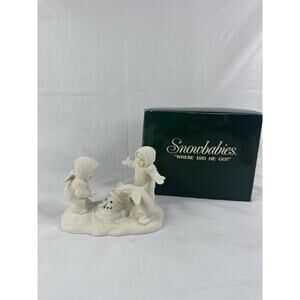 Dept 56 Snowbabies Where Did He Go? Christmas Playful Figurine